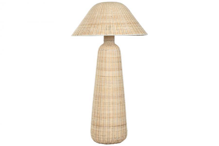 Lámpara de pie ratán - Imagen 3