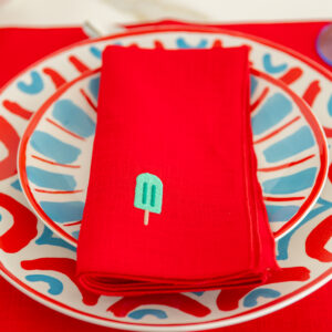 Servilletas de lino GHIACCIOLI (pack de 4)