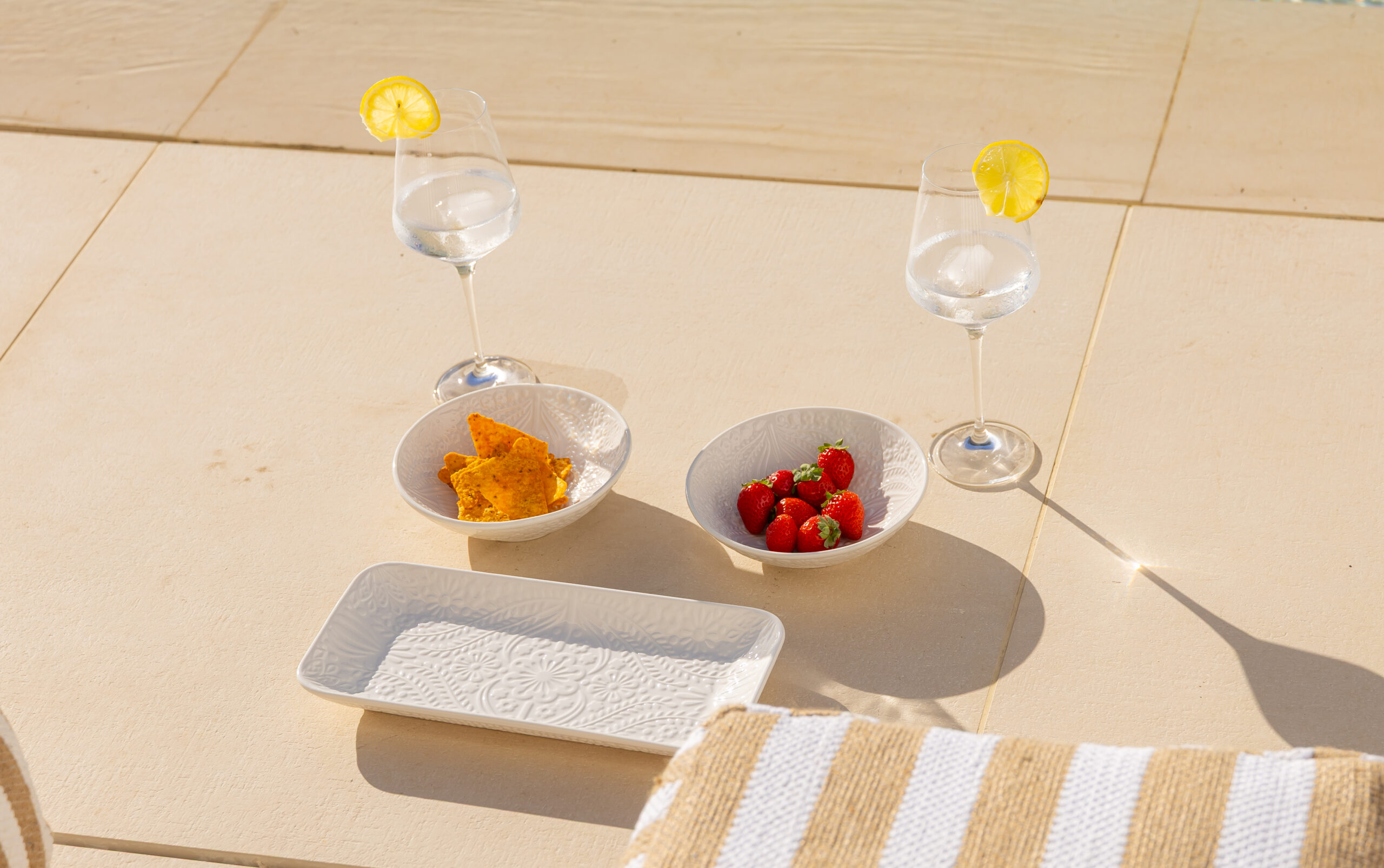 Plato rectangular Ornament Copenaghen pequeño - Imagen 2