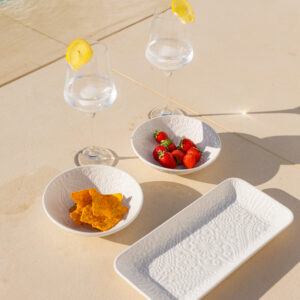 Plato rectangular Ornament Copenaghen pequeño