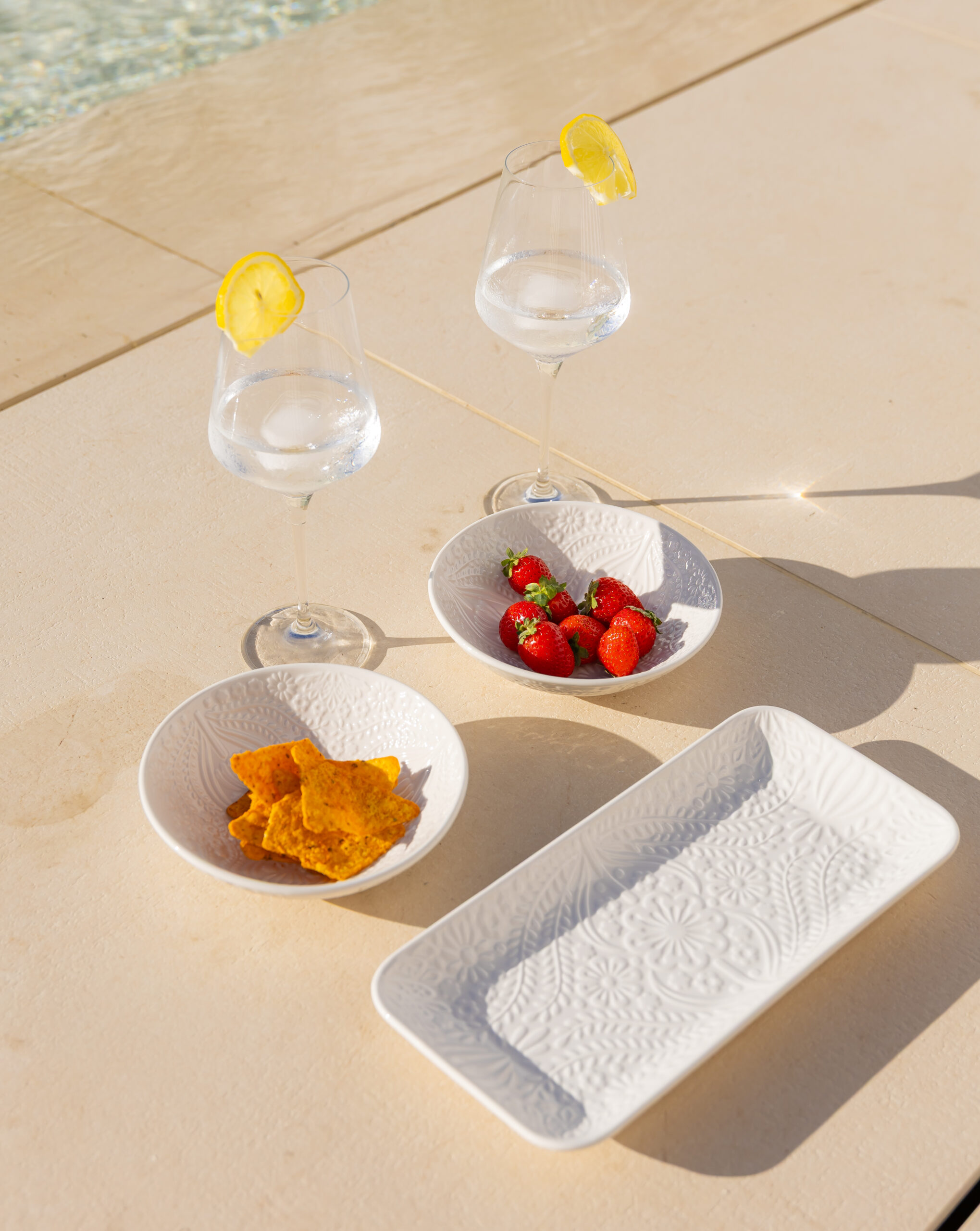 Plato rectangular Ornament Copenaghen pequeño