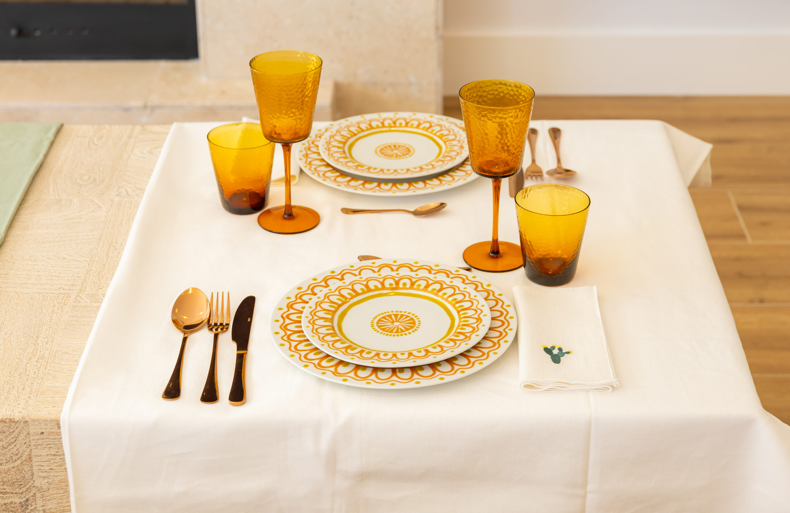 Vajilla Manhattan porcelana italiana 18 piezas - Imagen 4