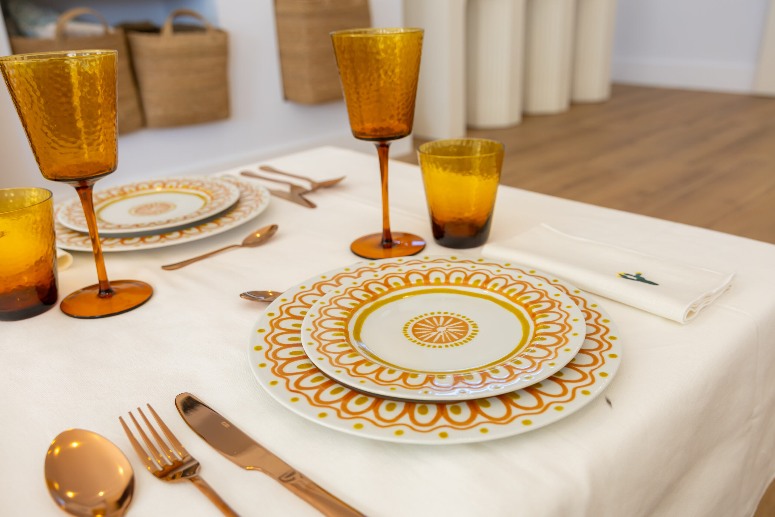 Vajilla Manhattan porcelana italiana 18 piezas - Imagen 2