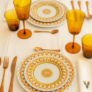 Vajilla Manhattan porcelana italiana 18 piezas