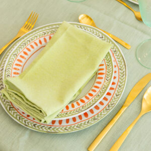 Servilletas maglia pistacho liso (pack 2 unidades)